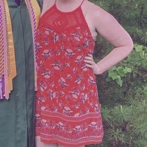 🦋 Red Halter Dress 🦋